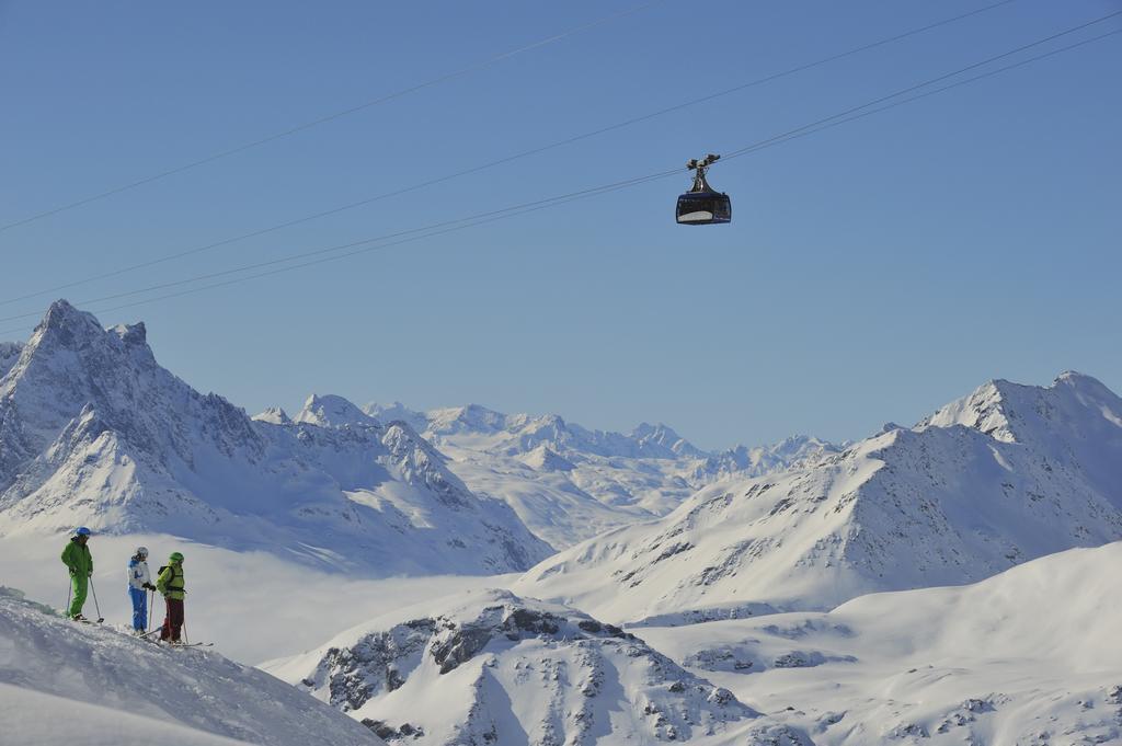 Pension Helvetia Sankt Anton am Arlberg Exterior foto