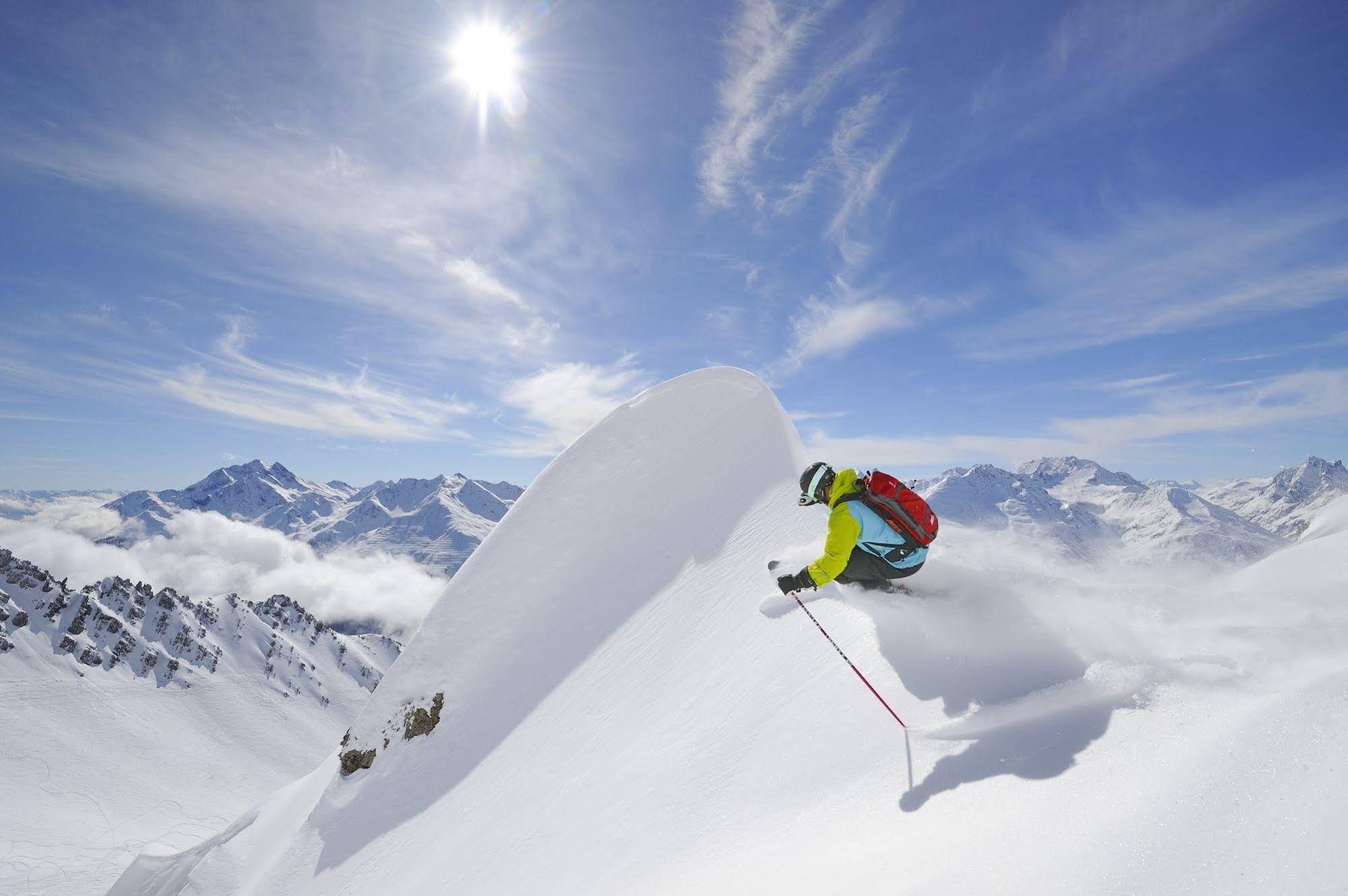 Pension Helvetia Sankt Anton am Arlberg Exterior foto