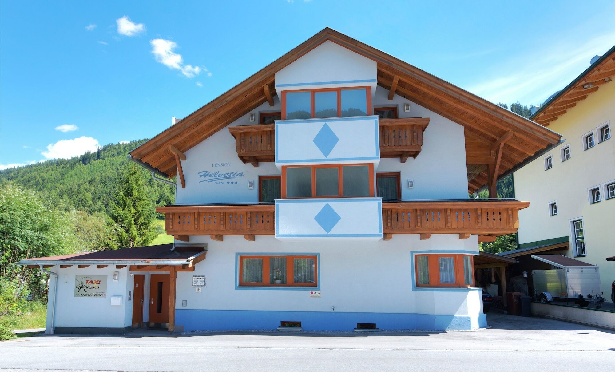 Pension Helvetia Sankt Anton am Arlberg Exterior foto