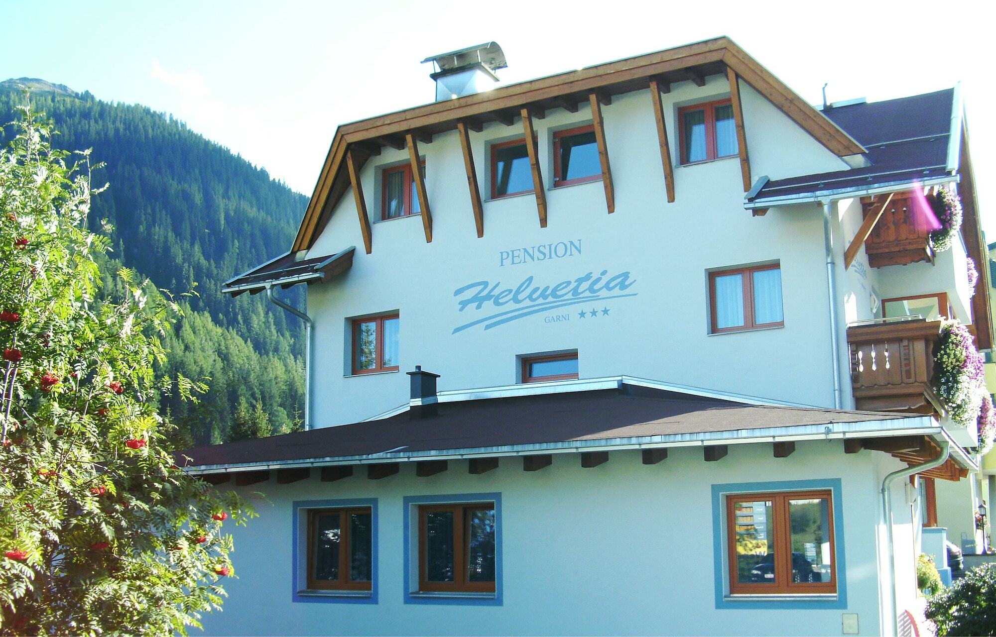 Pension Helvetia Sankt Anton am Arlberg Exterior foto